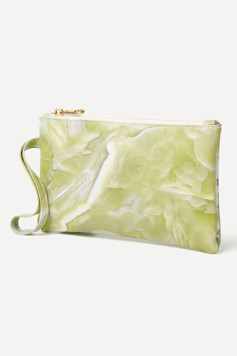 PU Leather Marble Waterproof Purse Handbag - Fashionaviv-Accessories-[product_label]